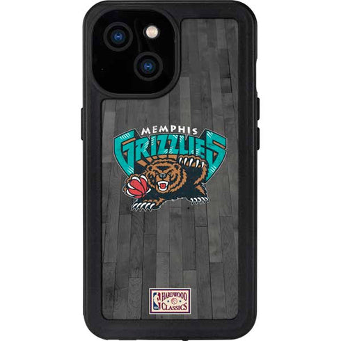 NBA Memphis Grizzlies Hardwood Classics iPhone 15 Waterproof Case